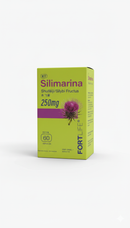 Silimarina 750mg Fortlife 60 Cápsulas - Proteção e Regeneração Hepática Potente - Farmácia Mottin